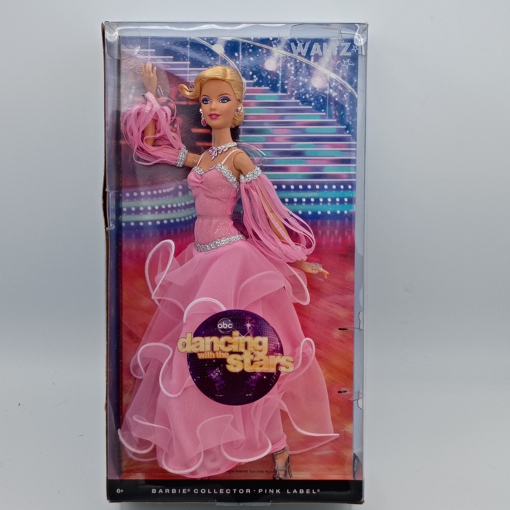 Barbie Collector Dancing with the Stars Waltz Pink Label Doll X3915 NIB